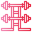 Barbell Symbol 64x64