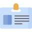 Id card icon 64x64