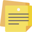 Sticky notes icon 64x64