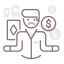 Compulsive gambler Ikona 64x64