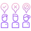 Feedback Symbol 64x64
