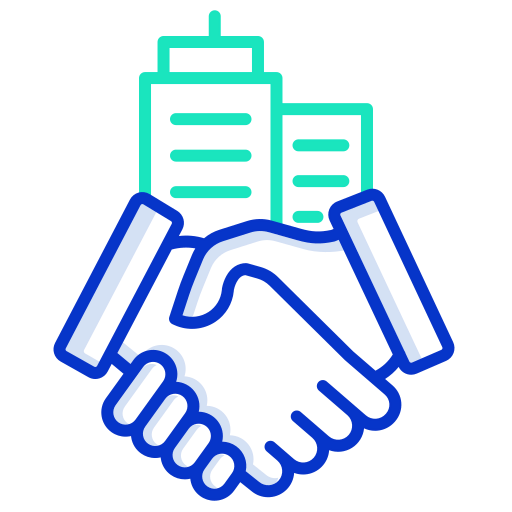 Hand shake icon