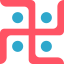 Swastika icon 64x64