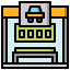 Taxi stop icon 64x64