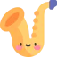 Saxophone Symbol 64x64
