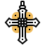 Byzantine cross icon 64x64
