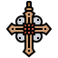 Byzantine cross icon 64x64