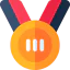 Bronze medal icon 64x64