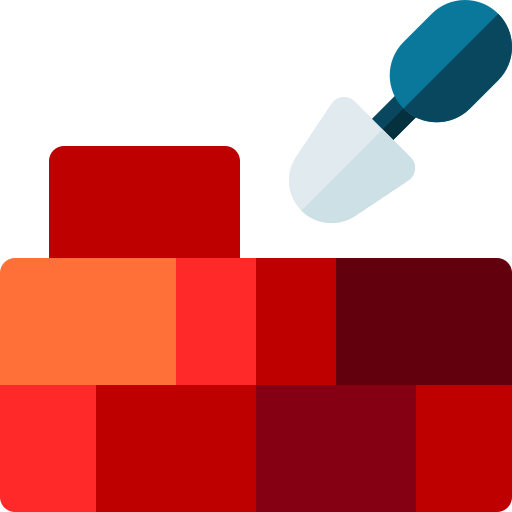 Brick wall icon