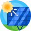 Solar energy icon 64x64
