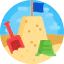 Sand castle Ikona 64x64