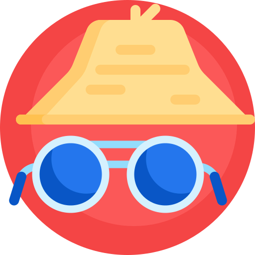 Sun hat icon