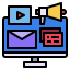 Digital marketing icon 64x64