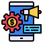 Digital marketing icon 64x64
