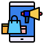 Digital marketing icon 64x64