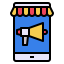 Digital marketing icon 64x64