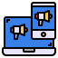 Digital marketing icon 64x64