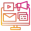 Digital marketing icon 64x64
