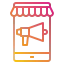 Digital marketing icon 64x64
