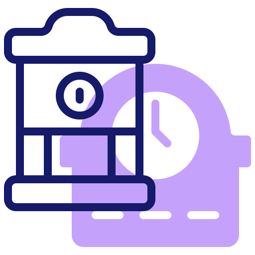 Wall clock icon