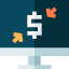 Money transfer icon 64x64