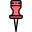 Push pin icon 64x64