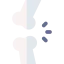 Сломанная кость иконка 64x64