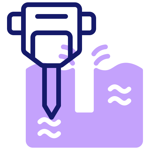 Drilling machine icon