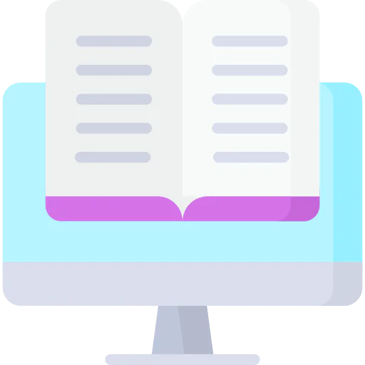 Digital learning icon