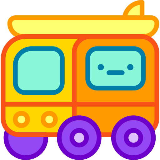 Camper van icon