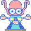 Octopus icon 64x64