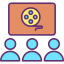 Cinema screen icon 64x64