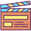 Clapperboard icon 64x64