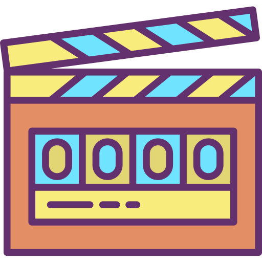 Clapperboard icon