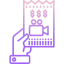 Movie ticket icon 64x64