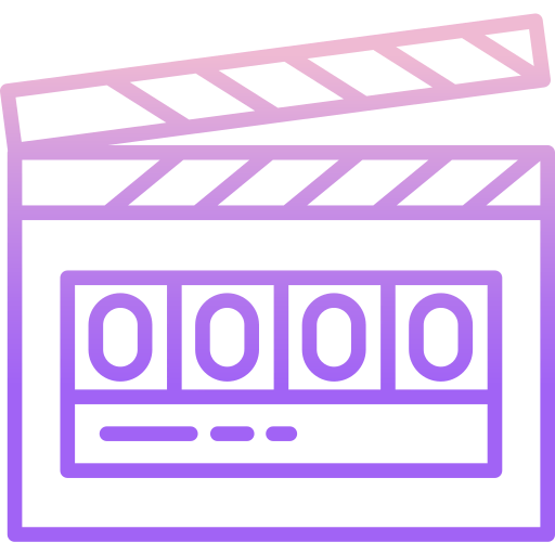 Clapperboard icon