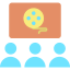 Cinema screen Symbol 64x64
