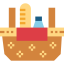 Picnic basket icon 64x64