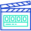 Clapperboard icon 64x64