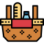 Picnic basket icon 64x64