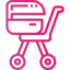 Baby stroller icon 64x64
