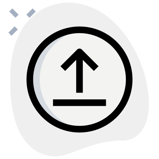 Upload button icon