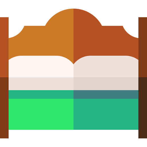 Double bed icon