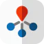 Location pin icon 64x64