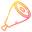 Pork leg icon 64x64