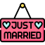 Just married icon 64x64