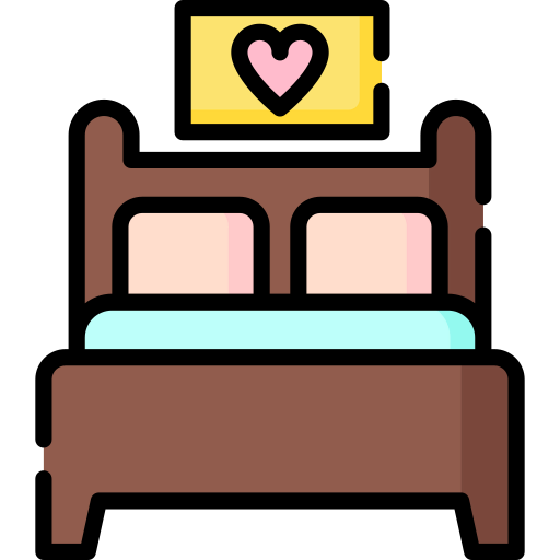 Double bed icon