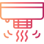 Smoke detector icon 64x64