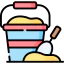 Sand bucket іконка 64x64