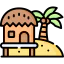 Beach hut アイコン 64x64
